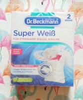 จุดสินค้า [เยอรมัน] Dr. Beckmann Dr.beckmann กระเป๋าคราบผ้าสีขาวการฟอกสีฟันขนาด2*40กรัม