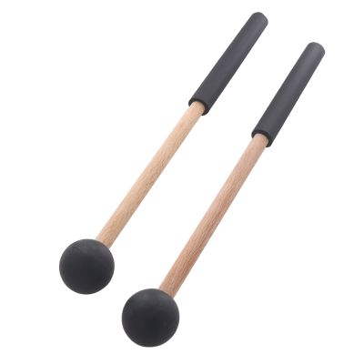 1 Pair Tongue Drum Mallets Soft Rubber Head Drum Mallets Sticks for Drums Tongue Drums and Keyboard Percussion