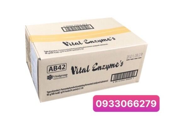 Hcmcombo 12 hộp vital enzyme thanh lọc cơ thể bổ sung enzyme tự nhiên - ảnh sản phẩm 4