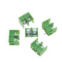 20PCS/LOT KF7.62-2P 7.62mm pitch pcb screw block Splice connector terminal KF7.62 2Pin Green ROHS Can be connected