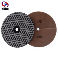 7Inch Dry Polishing Pad For Granite Marble Stone 180mm Sharp Flexible Diamond Sanding Disc For Concrete Floor