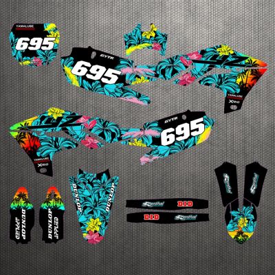 YZ250FX 2020-2023 Sticker graphics Decals Background For Yamaha YZ450FX 2019 2020 2021 2022 2023 WR450F 2019-2022 YZ250F 19-2023