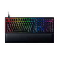 RAZER + คีย์บอร์ดเกมส์ไร้สาย (Green Switch, สีดำ) รุ่น BlackWidow V3 Pro