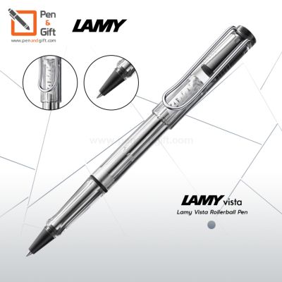 LAMY Vista Rollerball Pen ปากกาโรลเลอร์บอล ลามี่ วิสต้า ด้ามสีใส ของแท้ 100% (พร้อมกล่องและใบรับประกัน) [Penandgift]