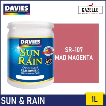 DAVIES® SUN & RAIN® 220 Azure Blue Elastomeric Paint
