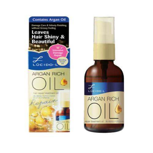 LUCIDOL Argan Rich Oil Hair Repair Treatment Oil (60ml) Exp 2025 Lazada