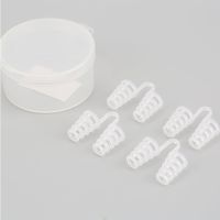 【hot】◑☽☃ 4pcs Hot Sale Anti Snoring Silicone Clip Magnetic Stop Anti-Snoring Apnea Sleeping Aid Device