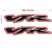 สติกเกอร์3D รถจักรยานยนต์สำหรับฮอนด้า VFR 400 750 800 1200 X F แผ่นป้องกันแฟริ่งถังตรารถยนต์