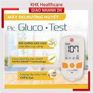 Máy đo đường huyết PIC Gluco Test tặng kèm que thử tiểu đường