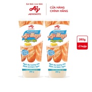 Combo 2 tuýp Xốt Mayonnaise Aji-mayo vị Dịu 260g tuýp