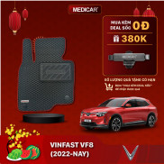 Thảm lót sàn ô tô Medicar xe Vinfast VF8- chống nước, không mùi