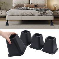 Durable Desk Lifts Risers Sofa Tables ABS Plastic Couch Lift Risers Heavy Duty Bed Furniture Risers 6 inch TV Accessories