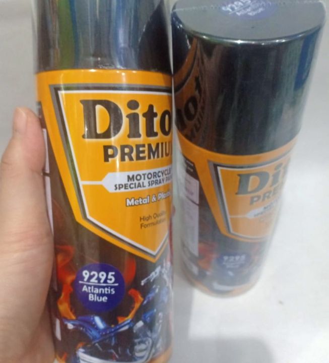 Pilok Pilox Diton Premium 9295 Atlantis Blue Biru Yamaha Biru Moviestar 400 Cc 400 Ml 9757