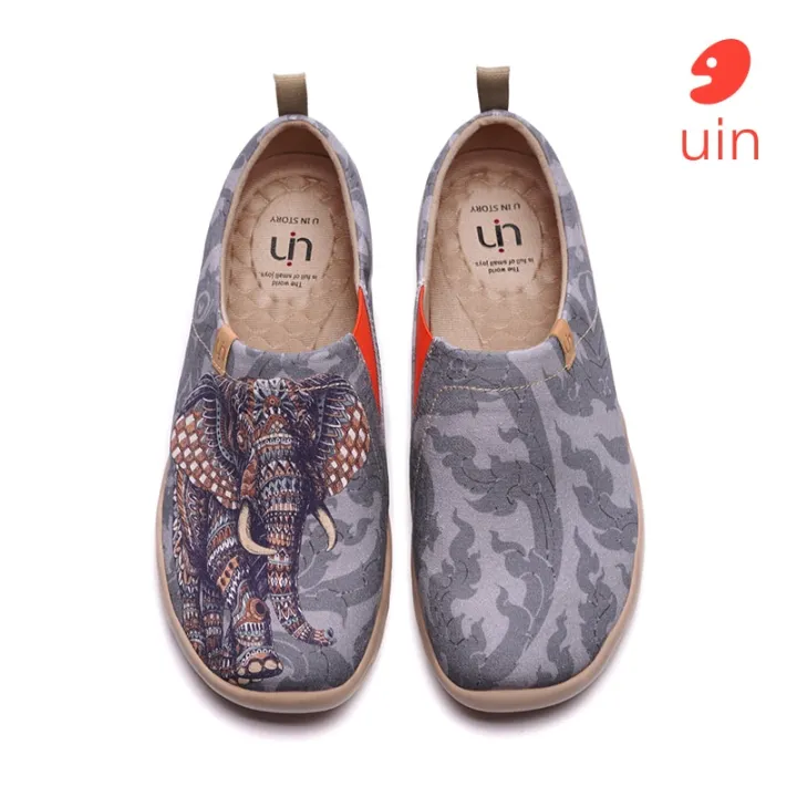 uin-รองเท้าผ้าใบลําลอง-ขากว้าง-สวมใส่สบาย-เหมาะกับใส่ทํางาน-สําหรับผู้ชาย