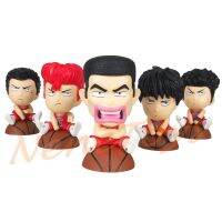 โมเดล Slamdunk สแลมดังก์ ชุด 5 ตัว แบบ SD น่ารักมากๆ ฐานเป็นลูกบาส สูงประมาณ 8-9 cm ซากุรางิ รุคาว่า อาคางิ มิยางิ มิสึอิ