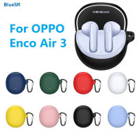 BLUESN สำหรับ OPPO Enco Air 3 Air3เคสซิลิโคนแบบนิ่มหูฟังบลูทูธไร้สายกระเป๋าเคสโทรศัพท์กันกระแทกสามารถซักได้