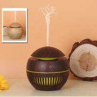 ?โปรราคาดี?เครื่องเพิ่มความชื้น เครื่องพ่นควันอโรม่า Mini Aroma Diffuser  ขนาด 130 ml. กะทัดรัด น้ำหนักเบา ควันเยอะ