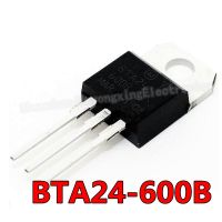 10PCS BTA24-600B TO220 BTA24-600 TO-220 BTA24 24-600B WATTY Electronics