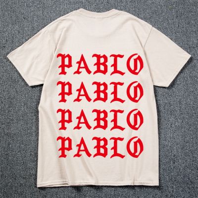 Kanye West Pablo T Shirt Men I Feel Like Paul Print Short Sleeves Anti Season 3 T-Shirt Hip Hop Social Club Rapper Tee Tops