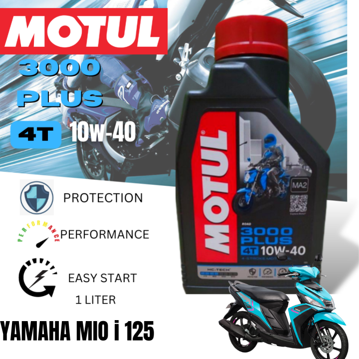 MOTUL 3000 PLUS 4T 10W40 FOR YAMAHA MIO i 125 ENGINE OIL FOR MOTOR
