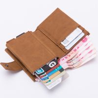 Metal aluminum box card bag RFID card proof bag automatic playing card card case card holder --A0509