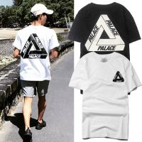 MENS Wear Summer Popular Brand Hip Hop Skateboard T-shirt Palace Triangular Short Sleeve T-shirt MENS T-shirts Crew Neck Half