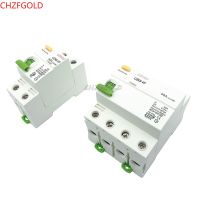 CHZFGOLD 4P 63 Amp Type B 10KA RCCB DC RCD 230V 400V 30mA Residual Current Circuit Breaker for Electric Vehicle EV Charging Pile Electrical Circuitry