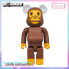 Bearbrick bearbrick baby milor ear clear ver. 400% - ảnh sản phẩm 1
