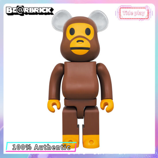 Bearbrick bearbrick baby milor ear clear ver. 400% - ảnh sản phẩm 1