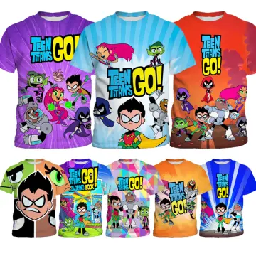 Teen Titans Go - Go T-Shirt by Brand A - Pixels