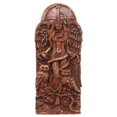 Ancient Wiccan Goddess Statue,Altar Sculpture,Greek Goddess Statue Mythology Mother Earth Gaia Figurines for Pagan Home