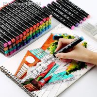 1 Pcs Single Art Marker Black Acrylic Dual Head Alcohol Based Sketch Markers Pen Manga Drawing Pens Art Supplies