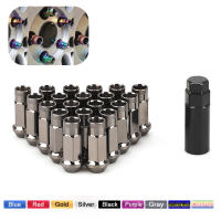 Steel Extended Open Racing Car Wheel Rims Lug Nuts Extended Tuner Nuts 20pcs/set-lihanrui