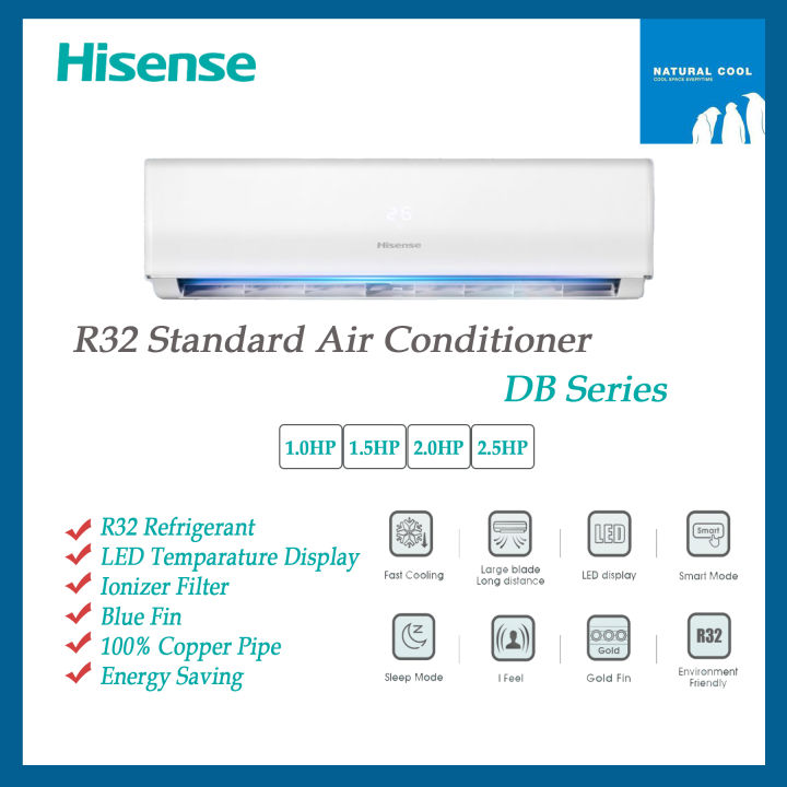 Hisense Aircond R32 Standard Non Inverter 10hp 15hp 20hp Air Conditioner Lazada 7364