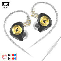 KZ EDX Ultra HiFi หูฟังแบบมีสาย,หูฟังอินเอียร์แบบถอดเปลี่ยนได้สายเพลงเล่นเกมกีฬาหูฟังแบบตัดเสียงรบกวน