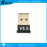 Rovtop Bộ Thu Phát Âm Thanh USB Bluetooth 5.0 Bộ Chuyển Đổi USB Không Dây