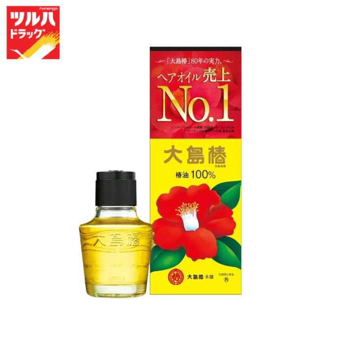 Oshima Tsubaki Camellia Hair Care Oil 40 Ml. / โอชิมะ สึบากิ คาเมลเลีย แฮร์ แคร์ ออยล์ 40 มล.
