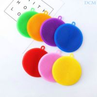 【hot】 1pc Cleaning Brushes Silicone Dish Bowl Scouring Pot Pan to clean Kitchen 1