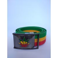 Rasta Belt Buckle Reage Belt