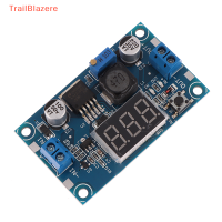 TrailB โมดูลสเต็ปดางแบบปรับได้ DC-DC LM2596พร้อมจอแสดงผลโวลต์มิเตอร์แบบดิจิตอล LM2596S ตัวควบคุมแรงดันไฟฟ้า