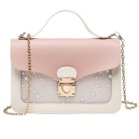 New Arrival Feng Qi Women Mini Small Square Pack Shoulder Bag Fashion Star Sequin Crossbody Bag Wallet Handbags