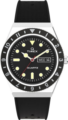 Timex 38 mm Q Diver Inspired Black