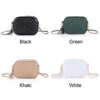 เผยแพร่ถุงผ้า SAINT31NT4 Crossbody สายหนัง PU สะพายไหล่โซ่ความจุสูงกระเป๋า Subaxillary กระเป๋าสะพายไหล่เพชร