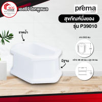 Prema P39010 สุขภัณฑ์นั่งยองมีฐาน ราดน้ำ