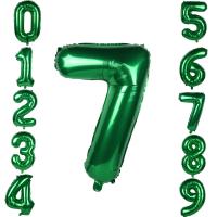 【DT】hot！ 32/40inch Dark number balloons Foil Jungle Birthday Baloon 0 1 2 3 4 5 6 7 8 9 globos Balls