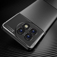 One More 11 Case Luxury Carbon Fiber Shockproof Coque For OnePlus 11 OnePlus11 5G CPH2451 6.7" Soft TPU Back Cover One Plus 11 Phone Cases