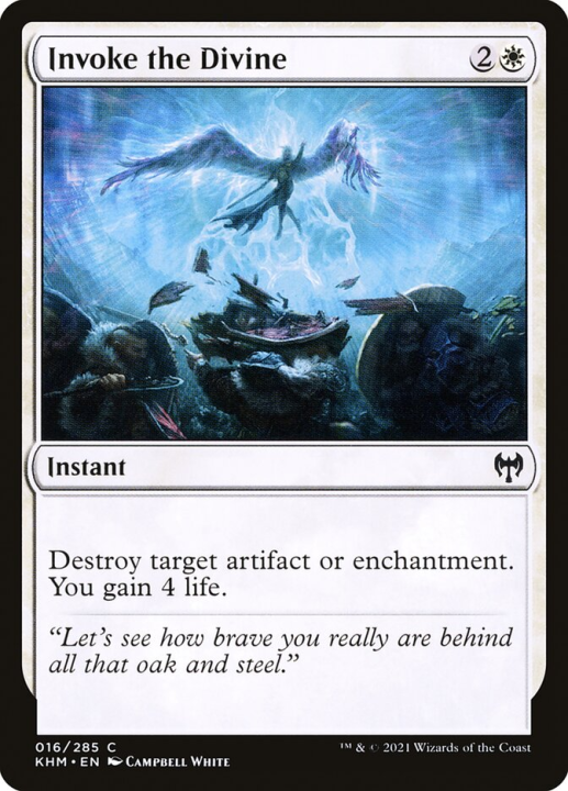 MTG Singles: Invoke the Divine (WHITE Instant) - Magic the Gathering ...