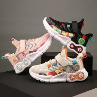 【hot sale】 ♠๑◕ C19 [Ready Stock]Basketball shoes for kids sport shoes for kids boys and gilrs kids running shoes Childrens gift shoes