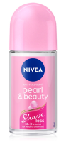 50ml Nivea Deo Pearl and Beauty Shave less Roll On นีเวีย เพิรล์ แอนด์ บิวตี้ เชฟ เลส โรลอ