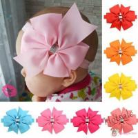 【hot sale】❀ C05 ღ♛ღCute Baby Girls Flower Bowsknot Elastic Headband Hair Accessories Gift